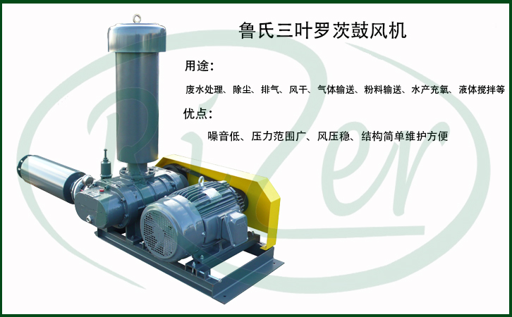雙油箱魯氏三葉鼓風(fēng)機