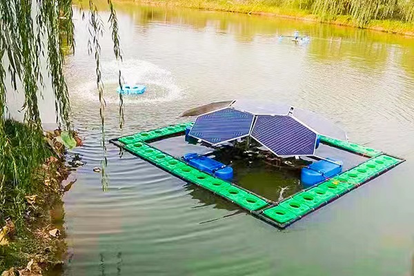 太陽能噴泉增氧設備