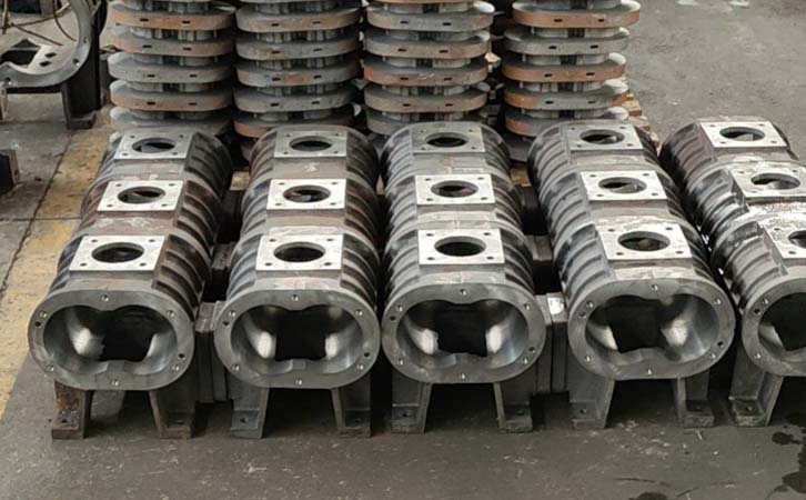 三葉羅茨風(fēng)機機殼